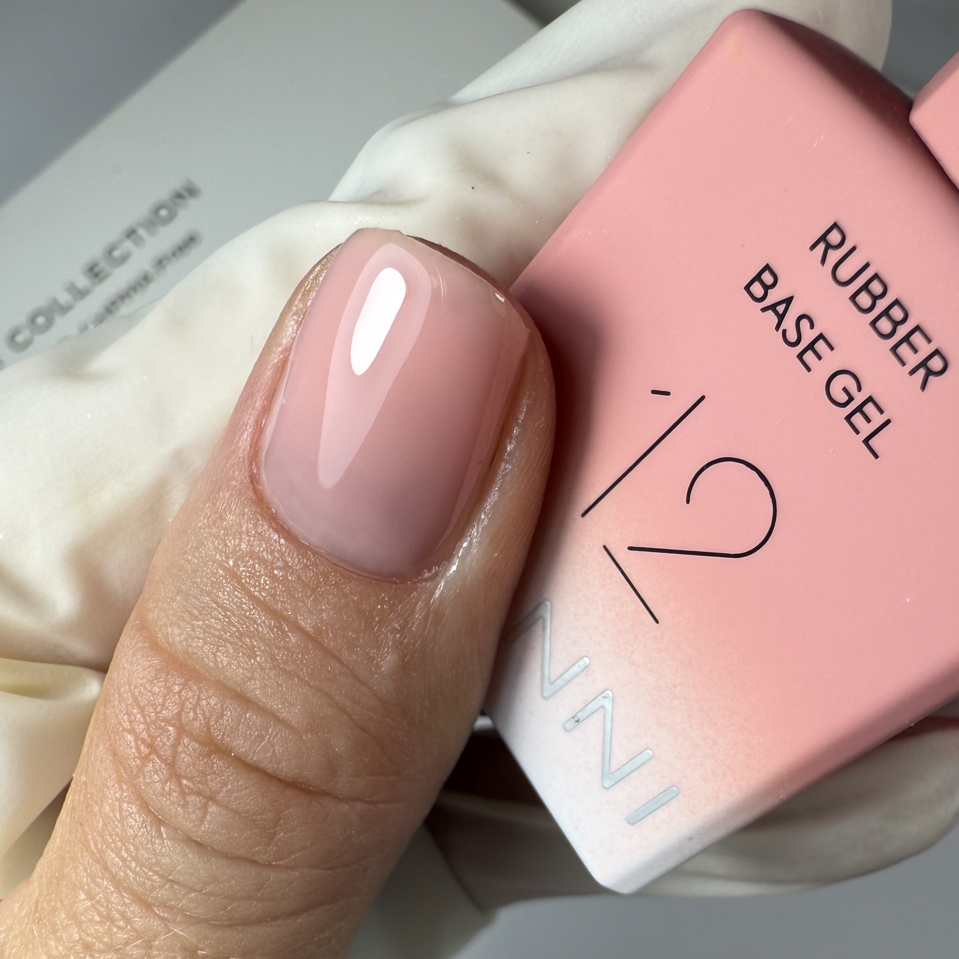 CANNI HEMA FREE Rubber Base Gel - 9 ml - X12 Cover Nude 2