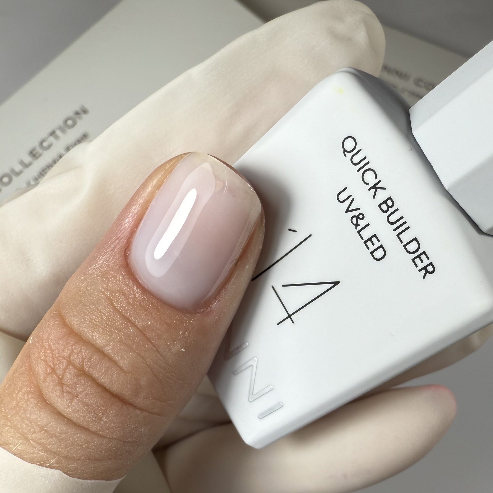 CANNI HEMA FREE Quick Builder Gel - 9 ml - X14 Milky White 2