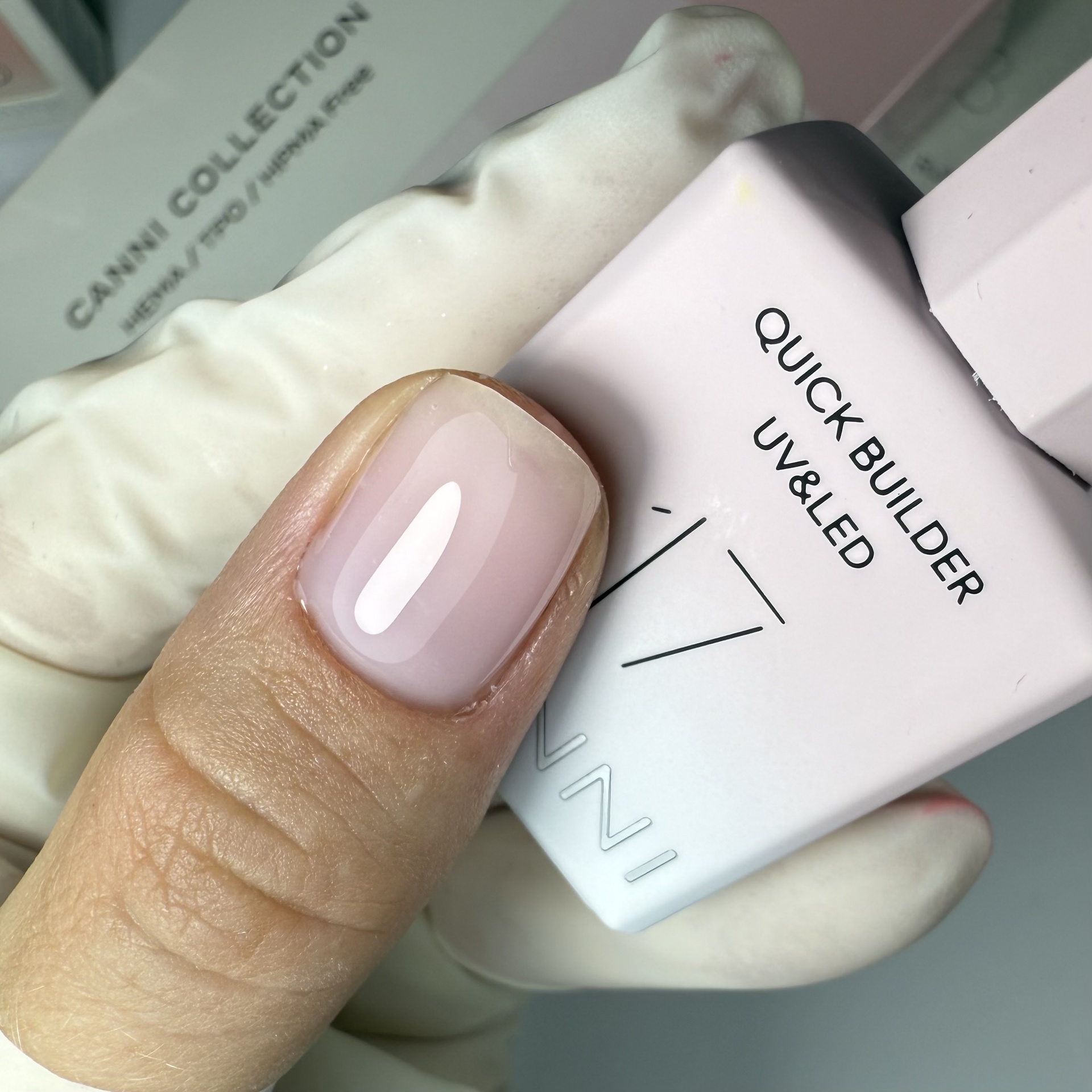 CANNI HEMA FREE Quick Builder Gel - 9 ml - X17 Rose 2