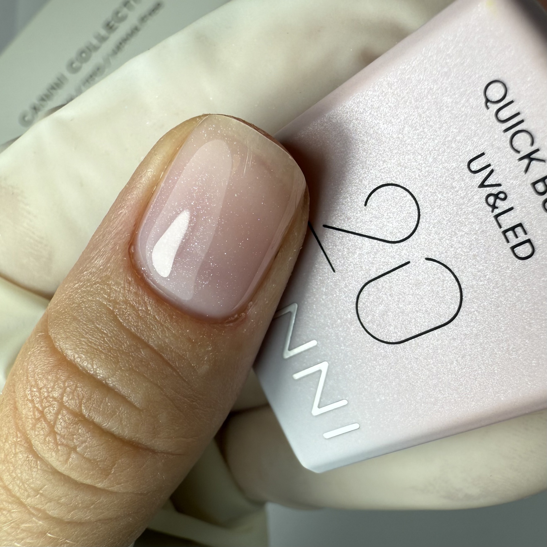 CANNI HEMA FREE Quick Builder Gel - 9 ml - X20 Shiny Rose 3