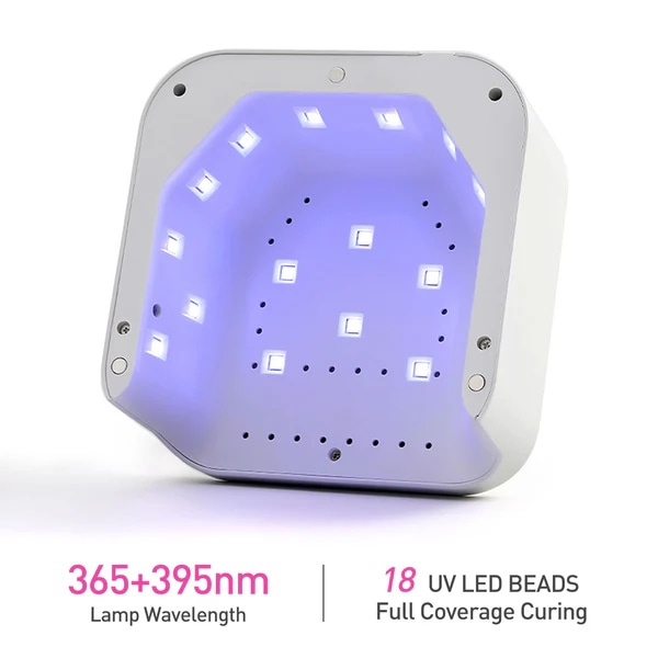 CANNI UV/LED Mini Műkörmös Lámpa - 18 LED 6