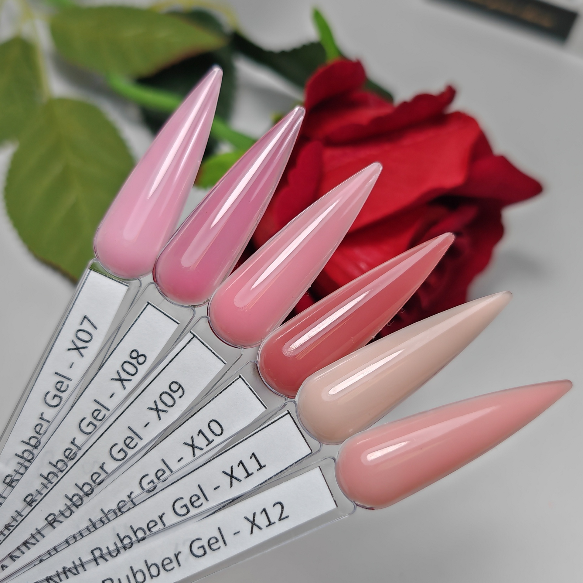 CANNI HEMA FREE Rubber Base Gel - 9 ml - X12 Cover Nude 3