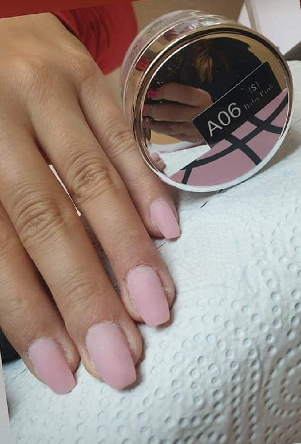 Venalisa Jelly Gel - új formula - 15 ml építőzselé - A06S Baby Pink 2