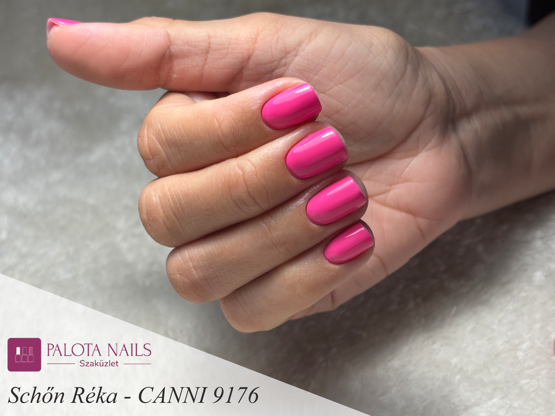 CANNI HEMA FREE UV/LED gél lakk 9ml No.9176 4
