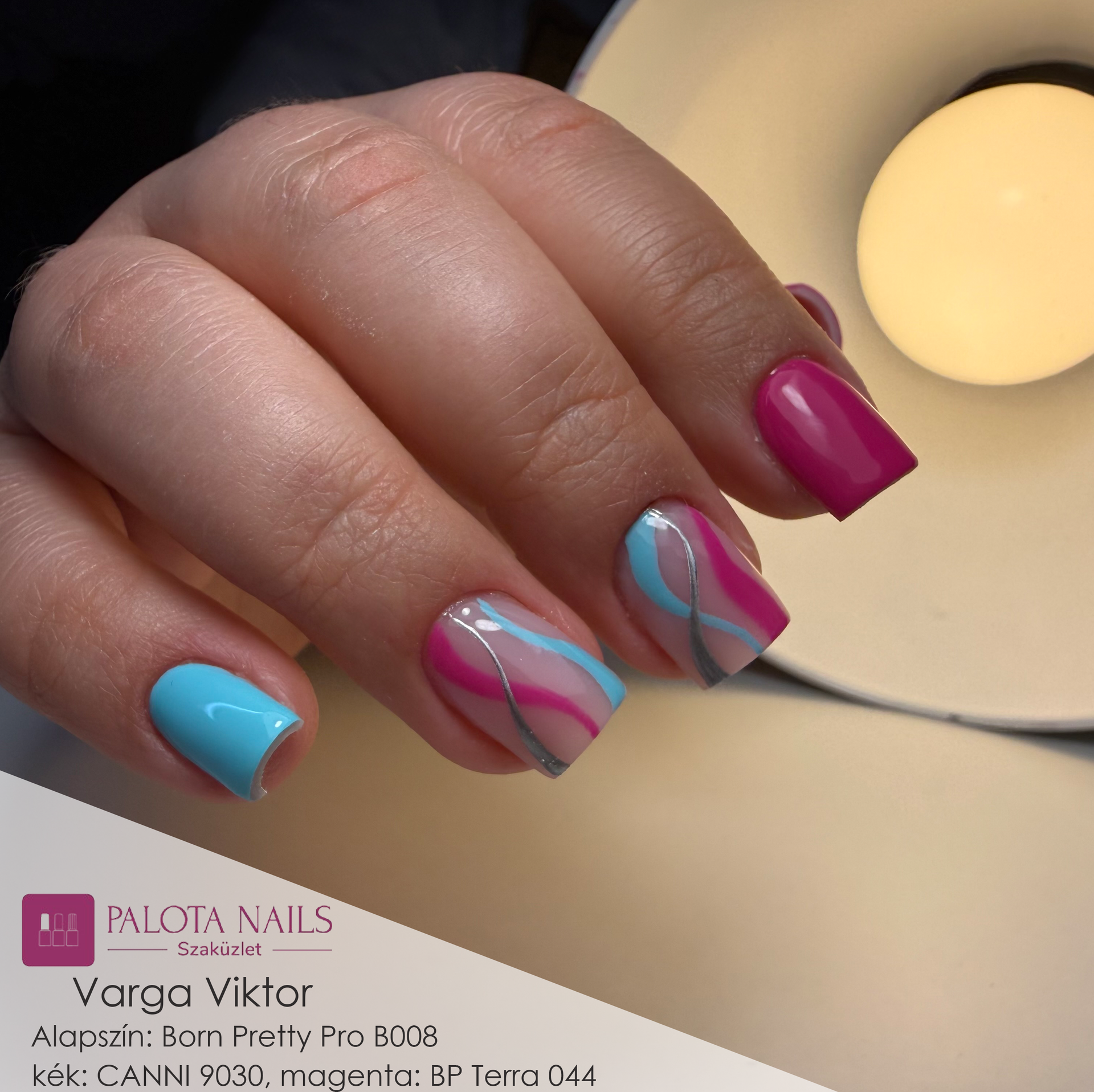 CANNI HEMA FREE UV/LED gél lakk 9ml No.9030 4