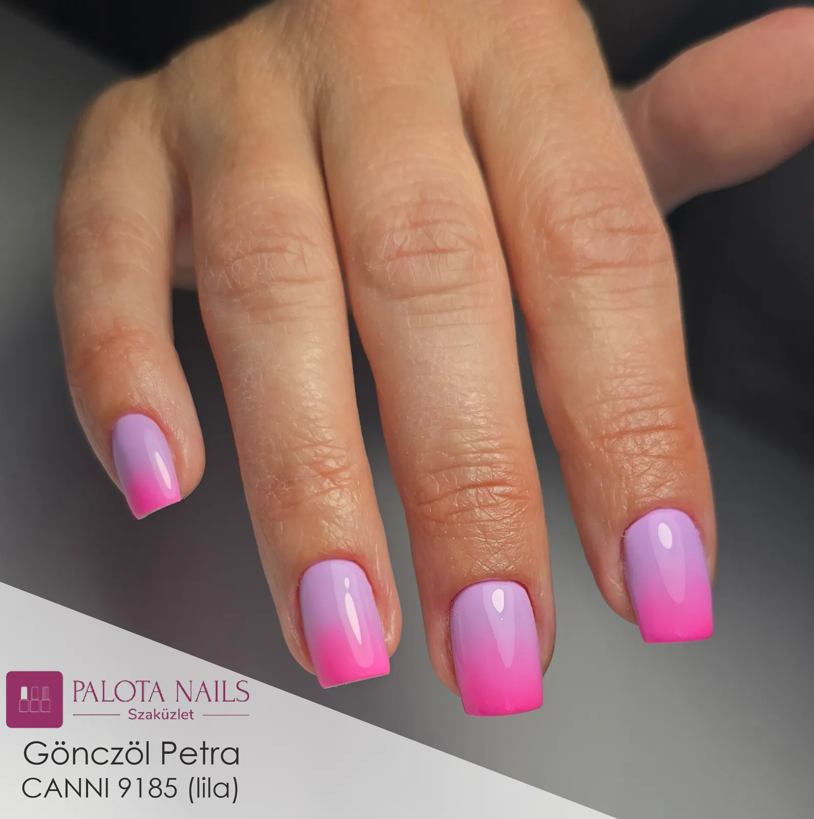 CANNI HEMA FREE UV/LED gél lakk 9ml No.9185 4