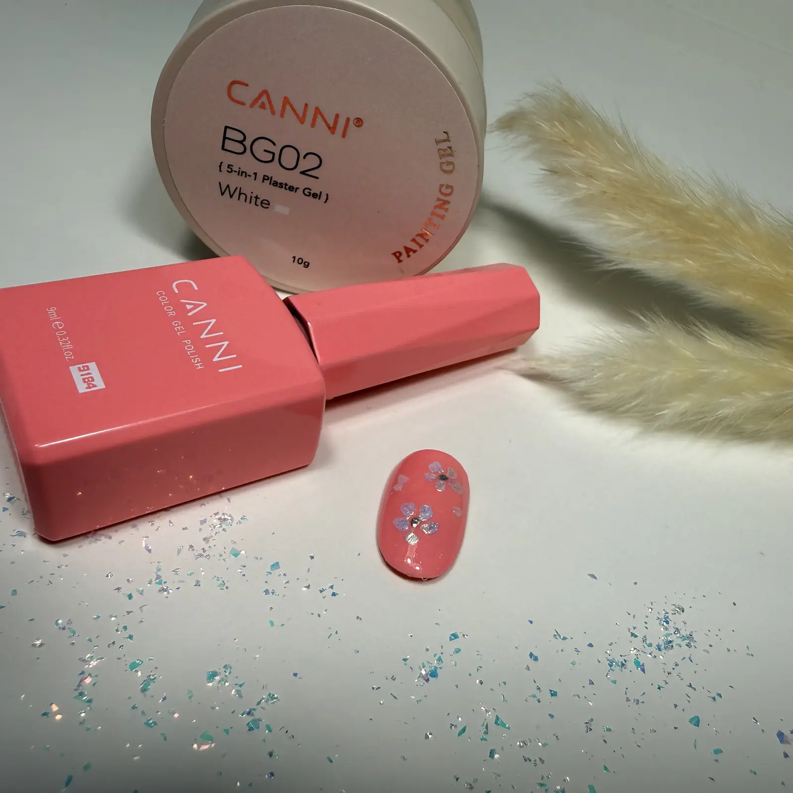 CANNI HEMA FREE UV/LED gél lakk 9ml No.9184 3