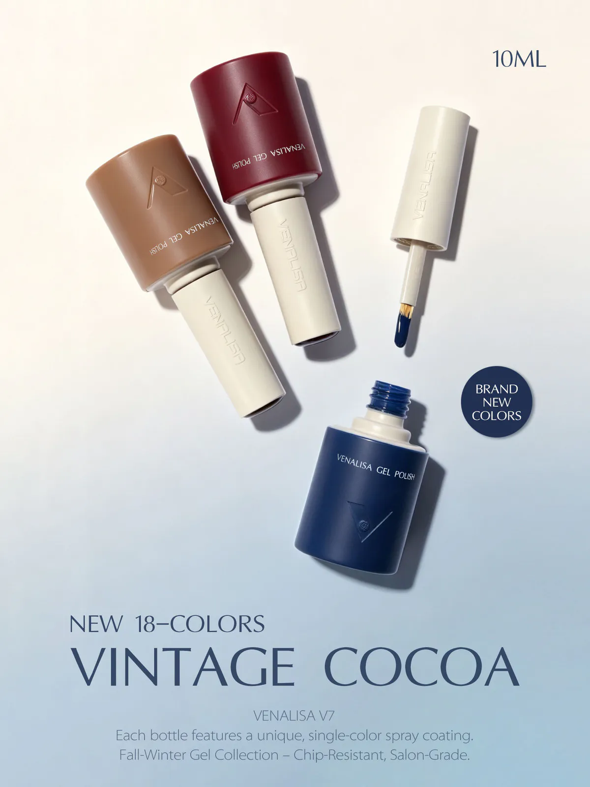 Venalisa UV/LED Gél Lakk szett - V7 - Vintage Cocoa - 18 db szín 10