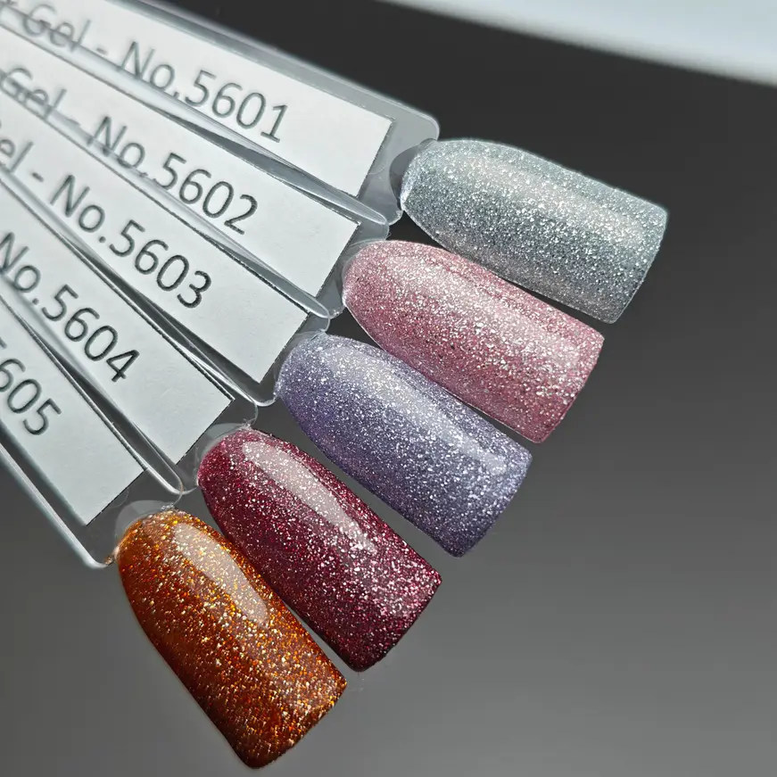 Venalisa 5 db-os UV/LED Glitter gél lakk szett - 5x10 ml - GC01 2