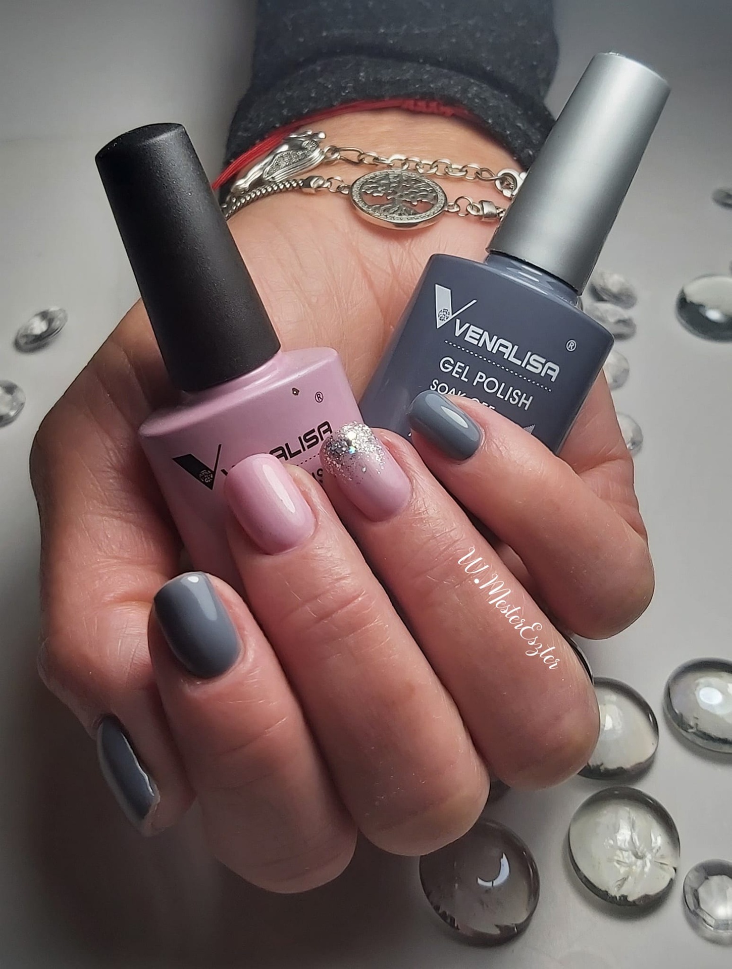 Venalisa UV/LED Gél Lakk No.055 7.5 ml 4