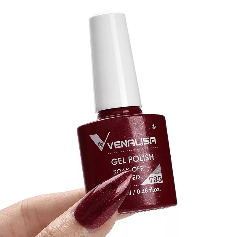 Venalisa UV/LED Gél Lakk 7.5 ml No.735 6