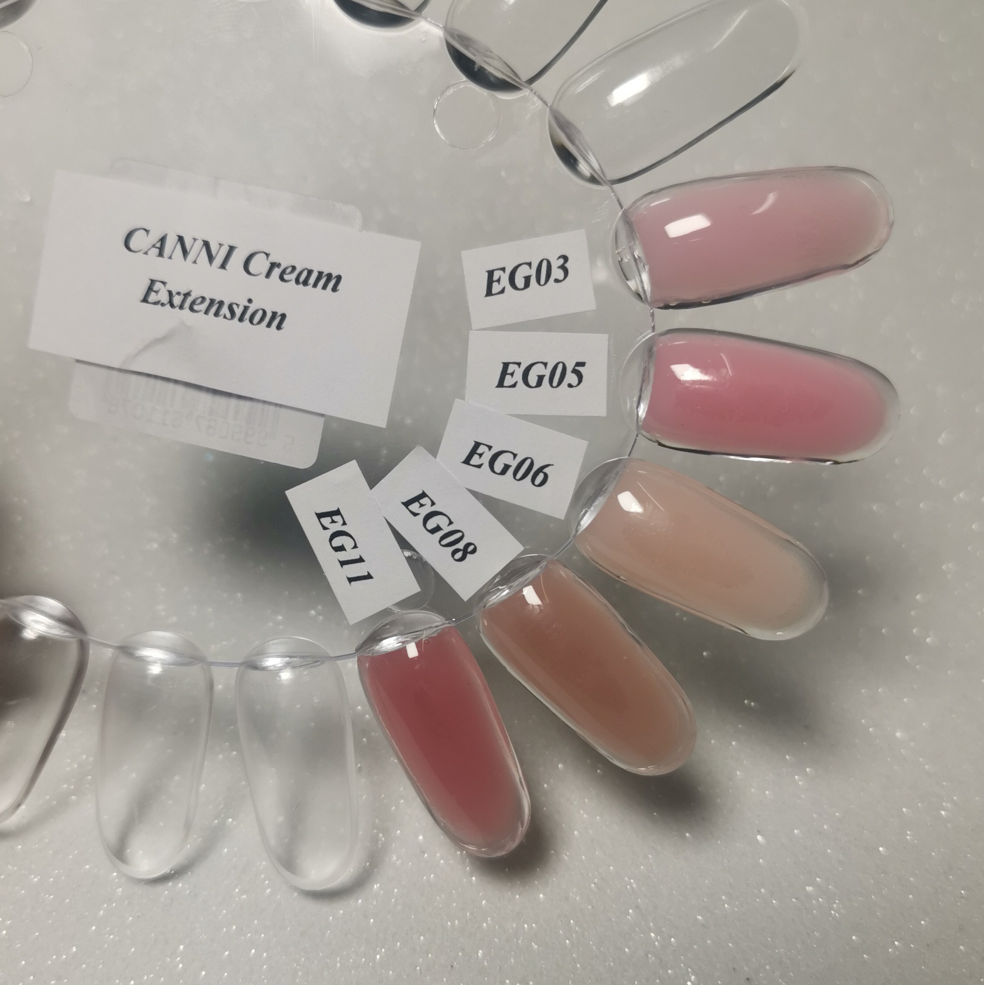 CANNI Cream Extension gel - építőzselé - 28g - EG05 2