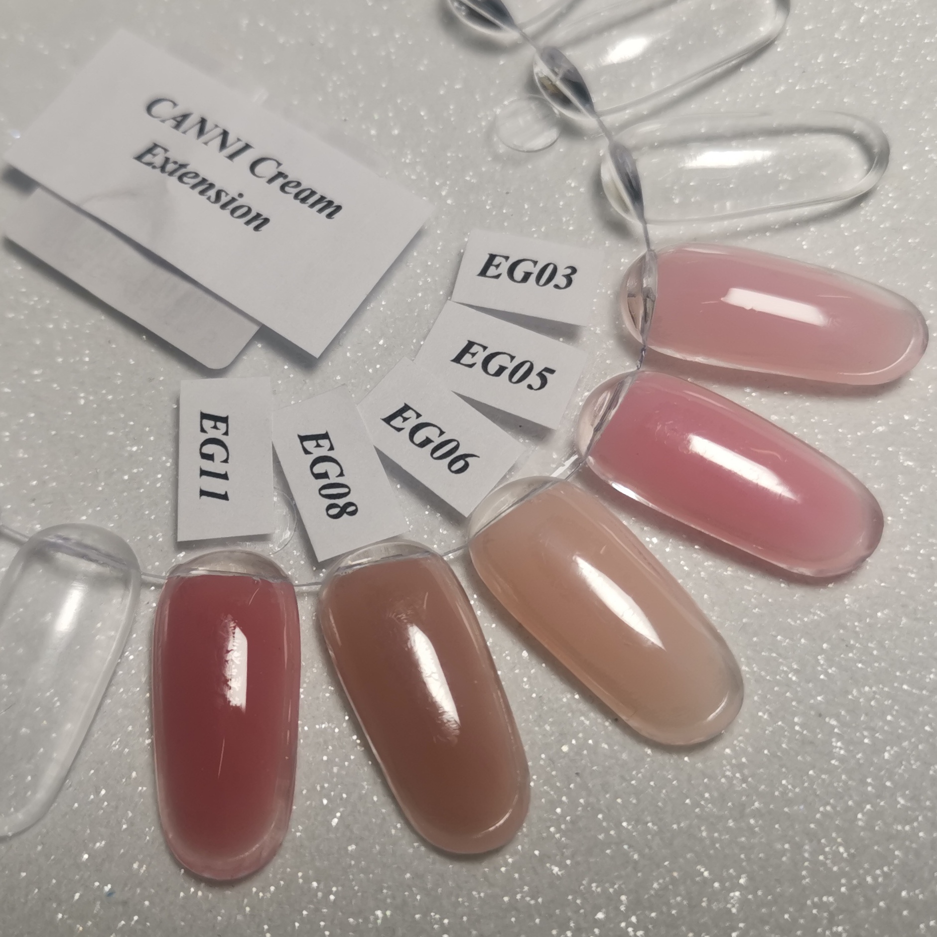 CANNI Cream Extension gel - építőzselé - 28g - EG11 2