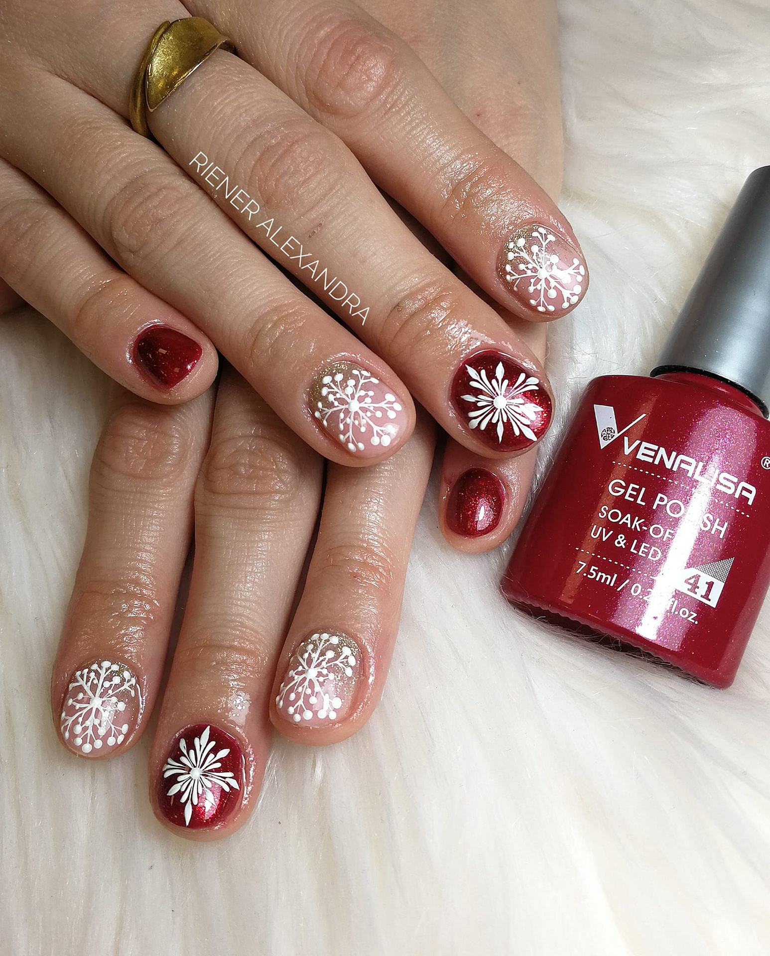 Venalisa UV/LED Gél Lakk No.041 7.5 ml 3