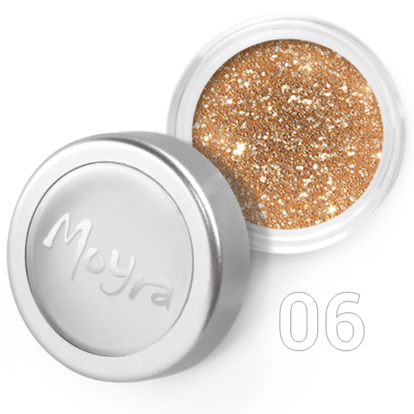 Finom szemű csillámok