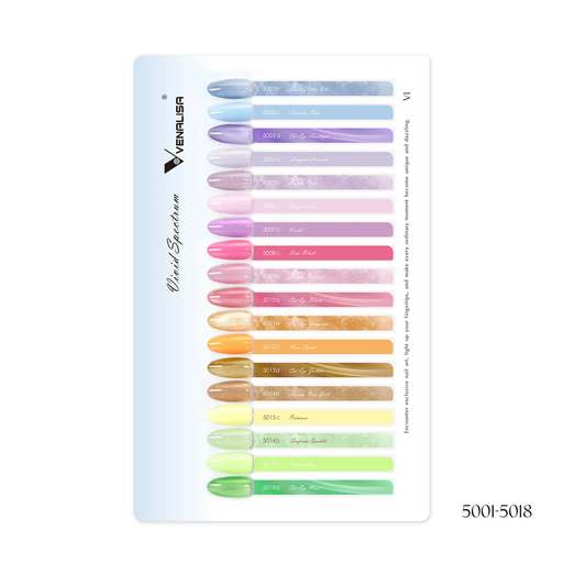 Venalisa bemutató paletta - V1 - Vivid Spectrum