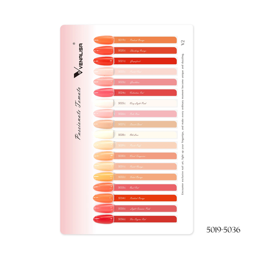 Venalisa bemutató paletta - V2 - Passionate Tomato