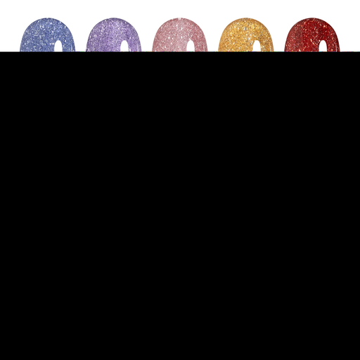 Venalisa 5 db-os UV/LED Glitter gél lakk szett - 5x10 ml - GC02