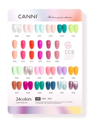 CANNI CC8 SZÍNPALETTA