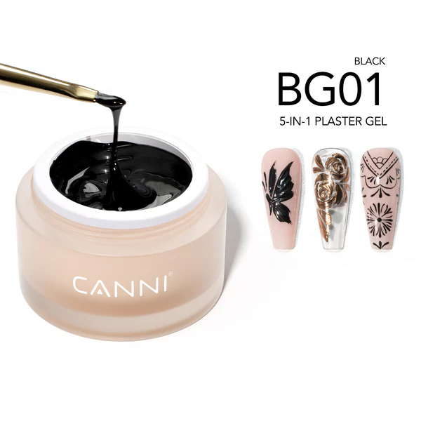 CANNI 5in1 Plaster Gel 10g - BG01 Black