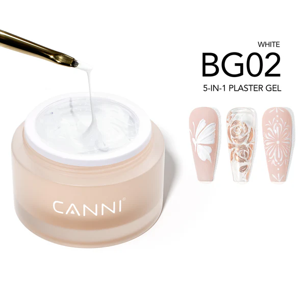 CANNI 5in1 Plaster Gel 10g - BG02 White