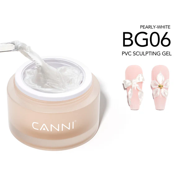 CANNI Sculpting Gel gyurmazselé 10g - BG06 Pearly White