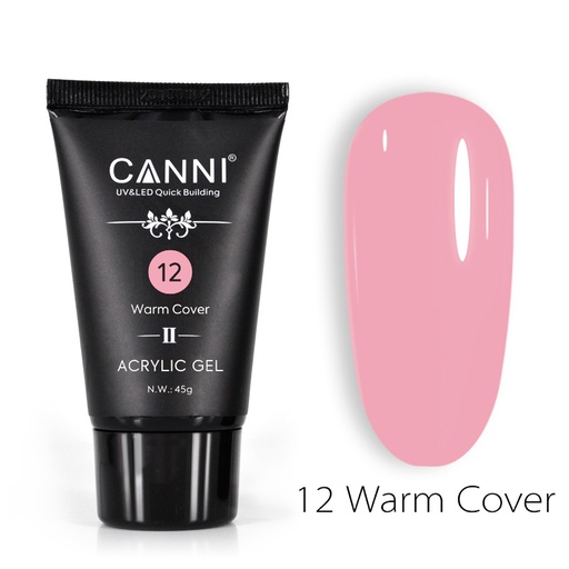 CANNI Akril Gél - HEMA FREE - 45g - No.12 Warm Cover